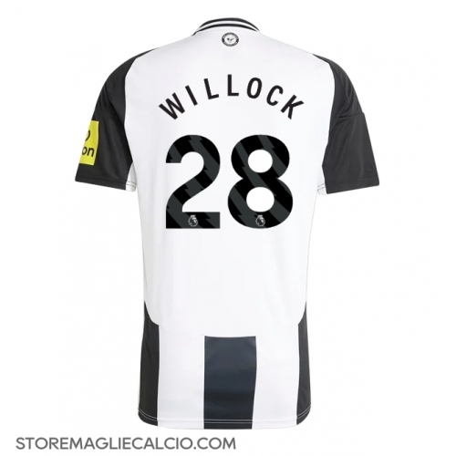 Newcastle United Joe Willock #28 Maglia Gara Casa Repliche 2024-25 Maniche Corte Newcastle United Joe Willock #28 Maglia Gara Casa Repliche 2024-25 Maniche Corte